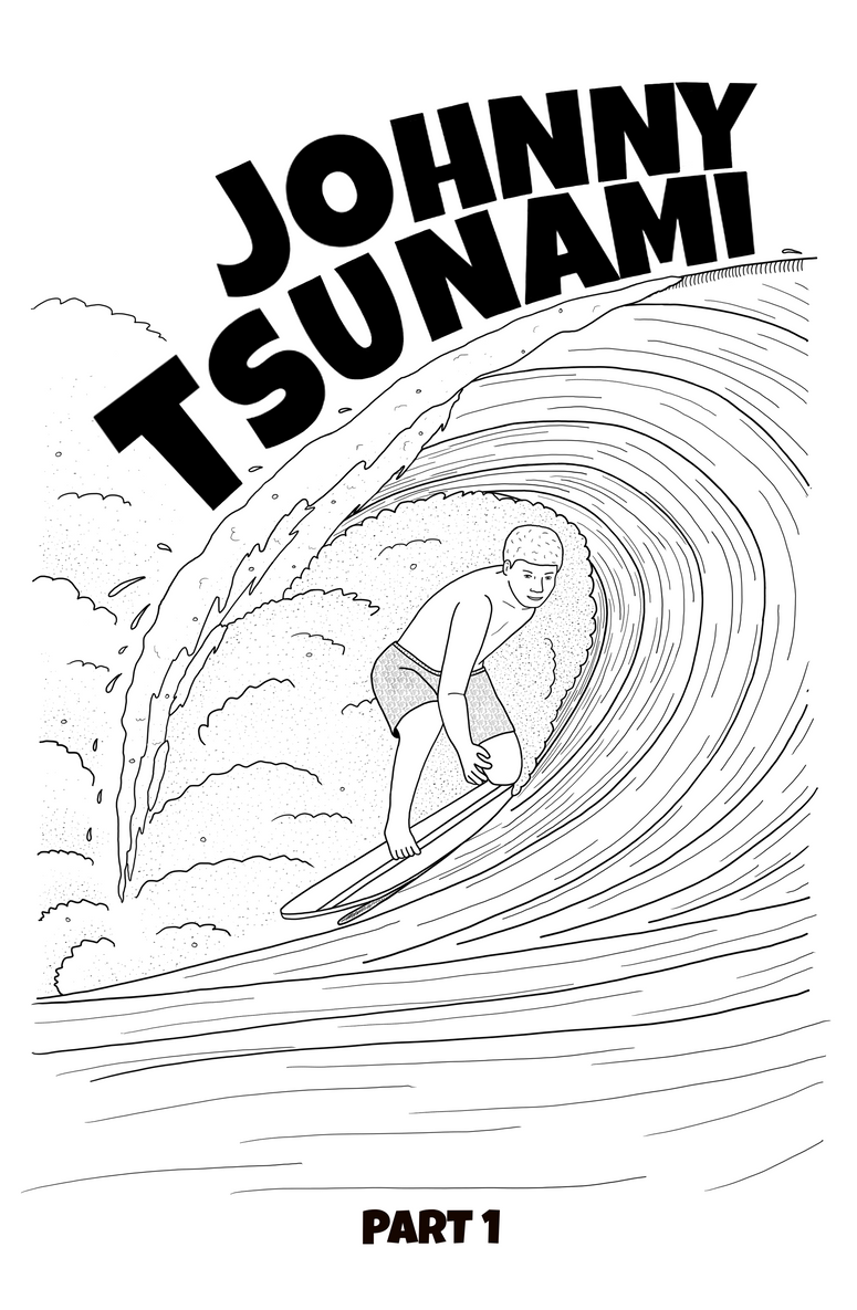 Johnny Tsunami title page